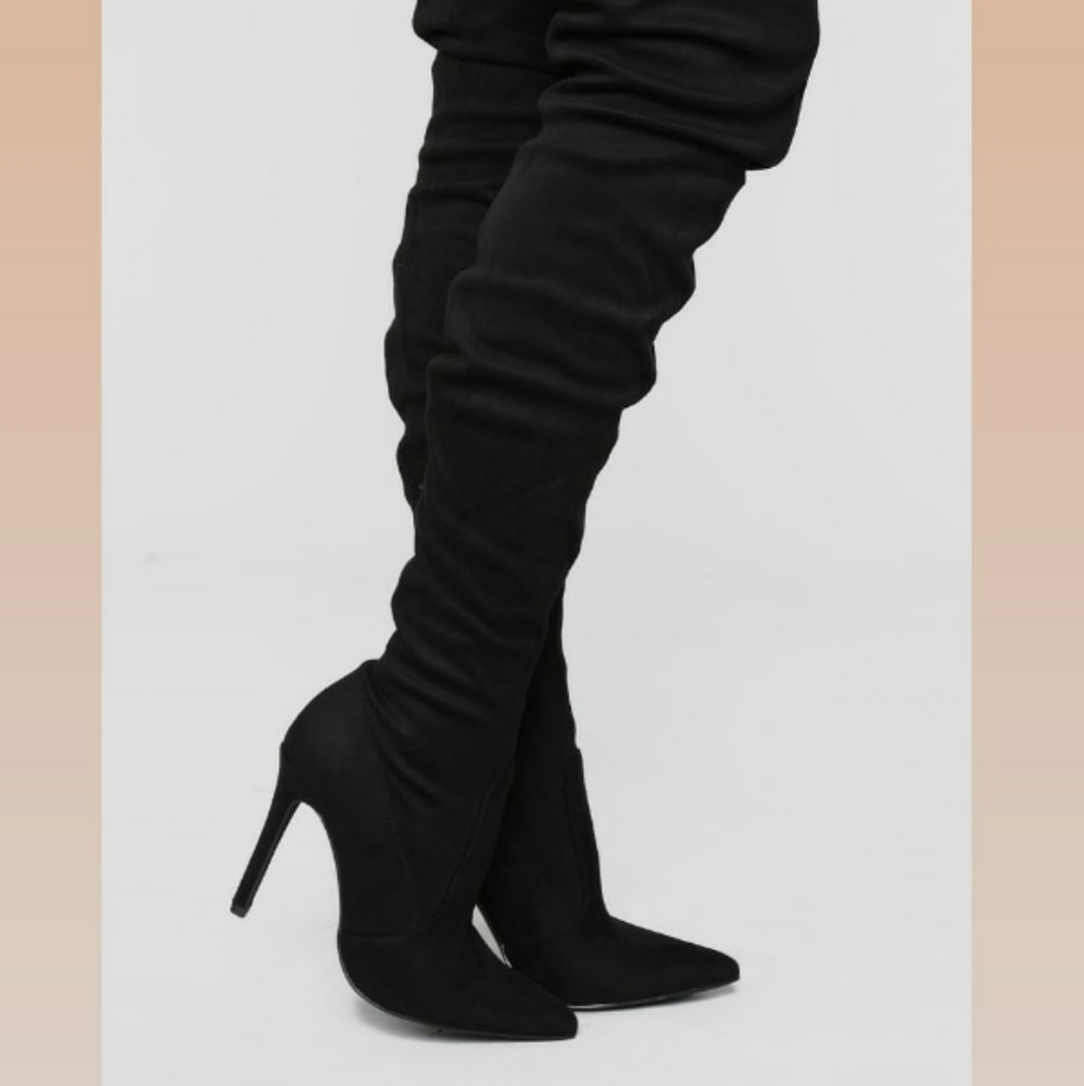 Knee High Sock Boots